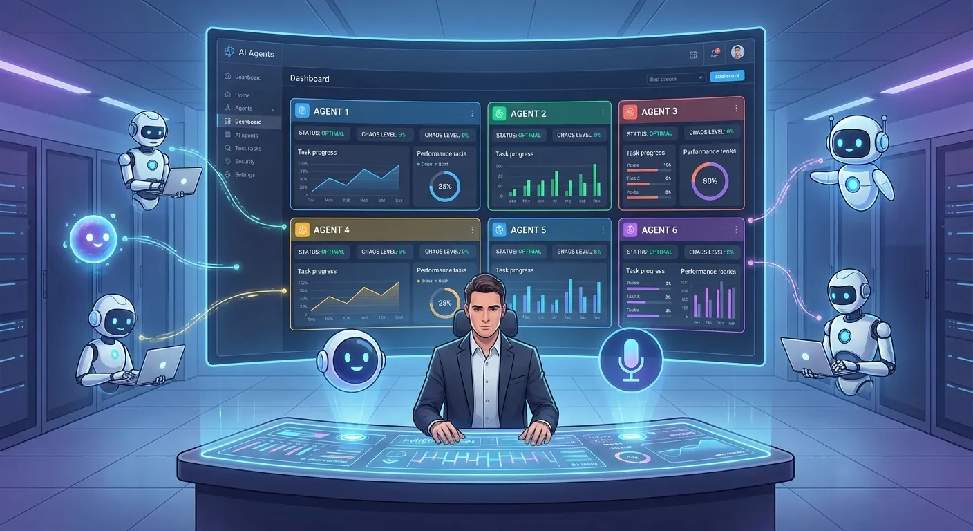 6 Agents. 1 Manager. 0 Chaos.