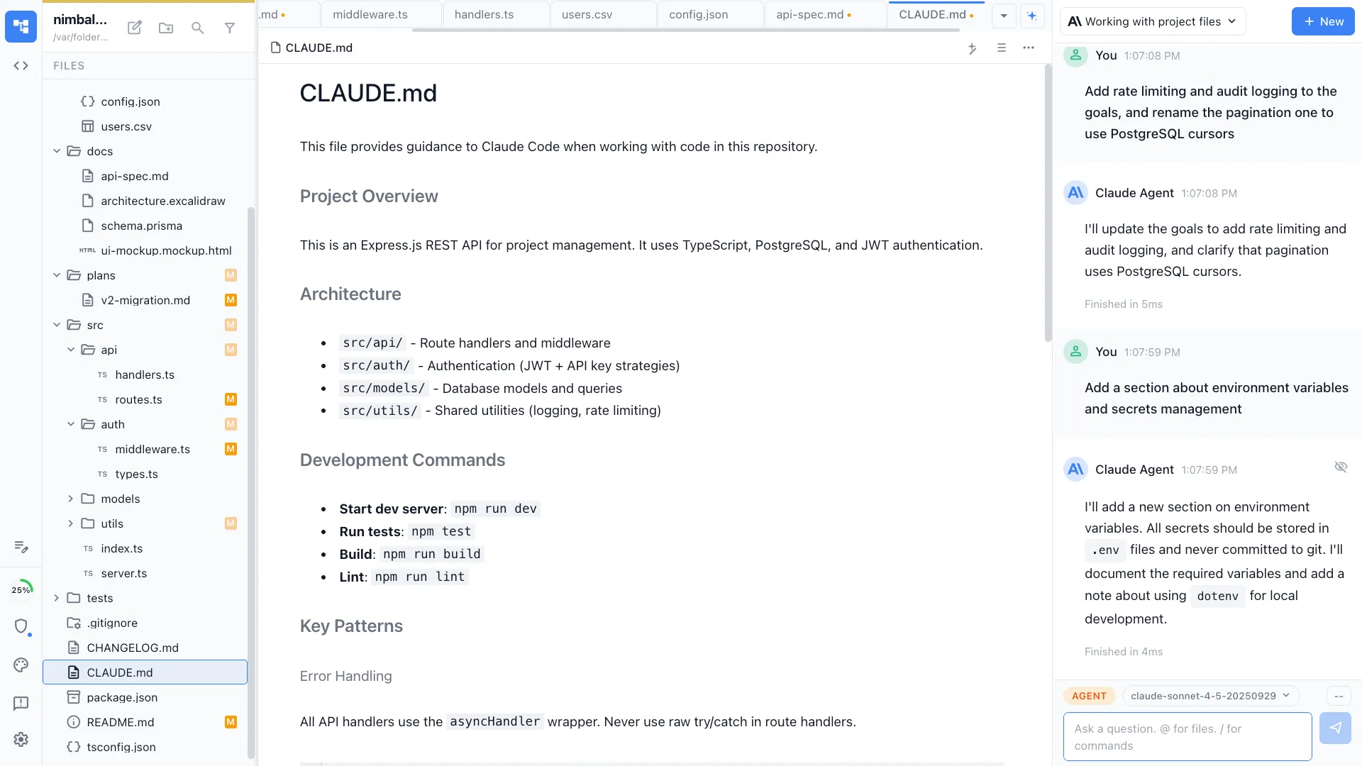 CLAUDE.md / Agents.md