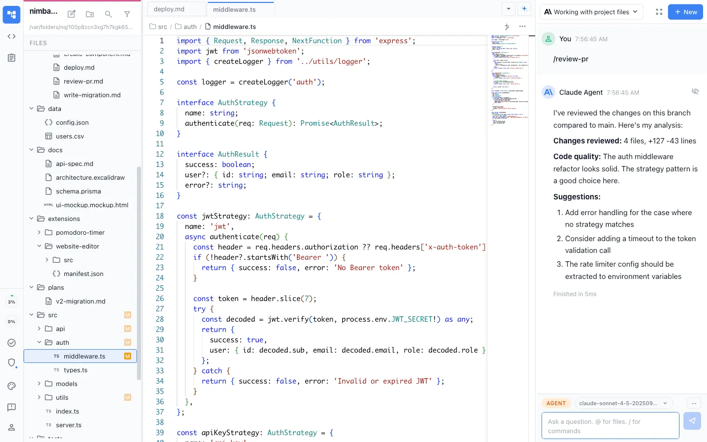 Full Nimbalyst context