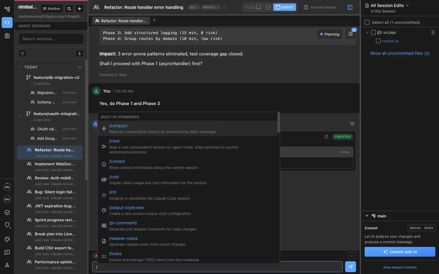 Chain with automations