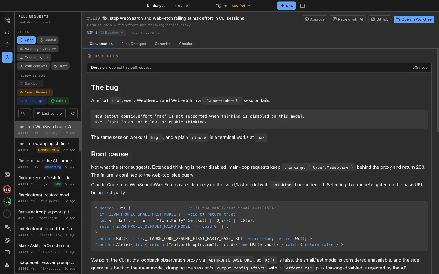 Pull Request Review
