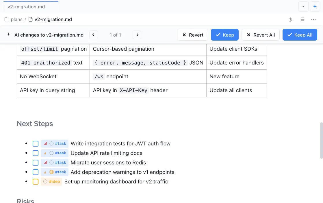 Automatic agent status updates