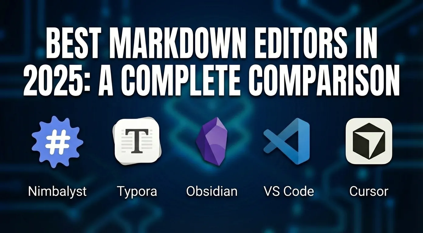 Complete Comparison of the Best Markdown Editors