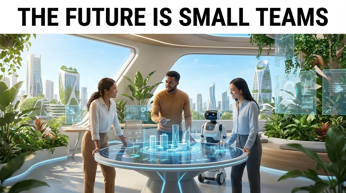 The Future Is Small Teams